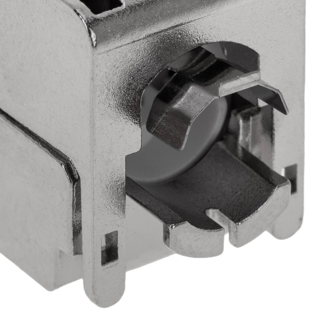Keyston RJ45 fêmea TB110 Cat. 5e pacote FTP de 6 unidades