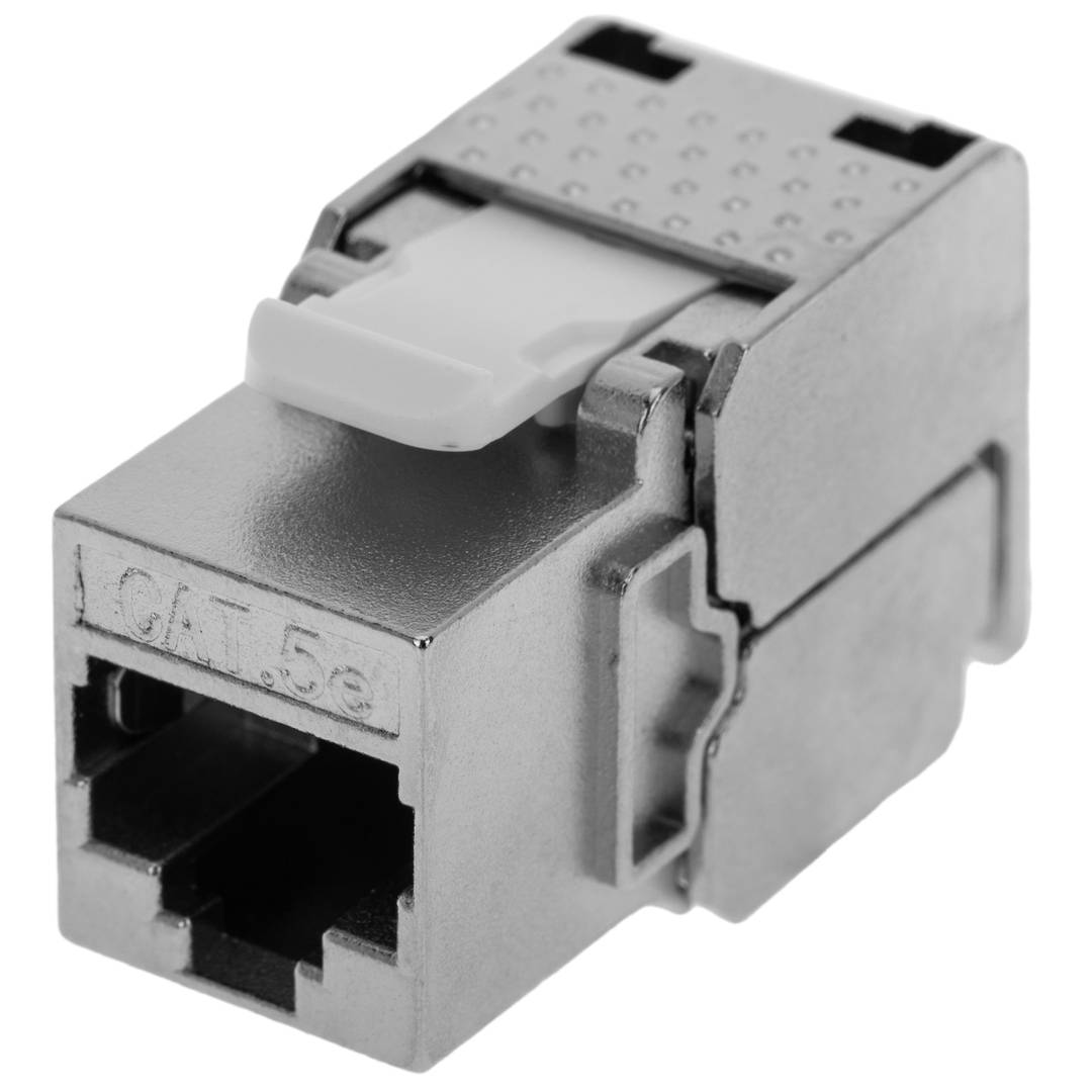 Keyston RJ45 fêmea TB110 Cat. 5e pacote FTP de 6 unidades