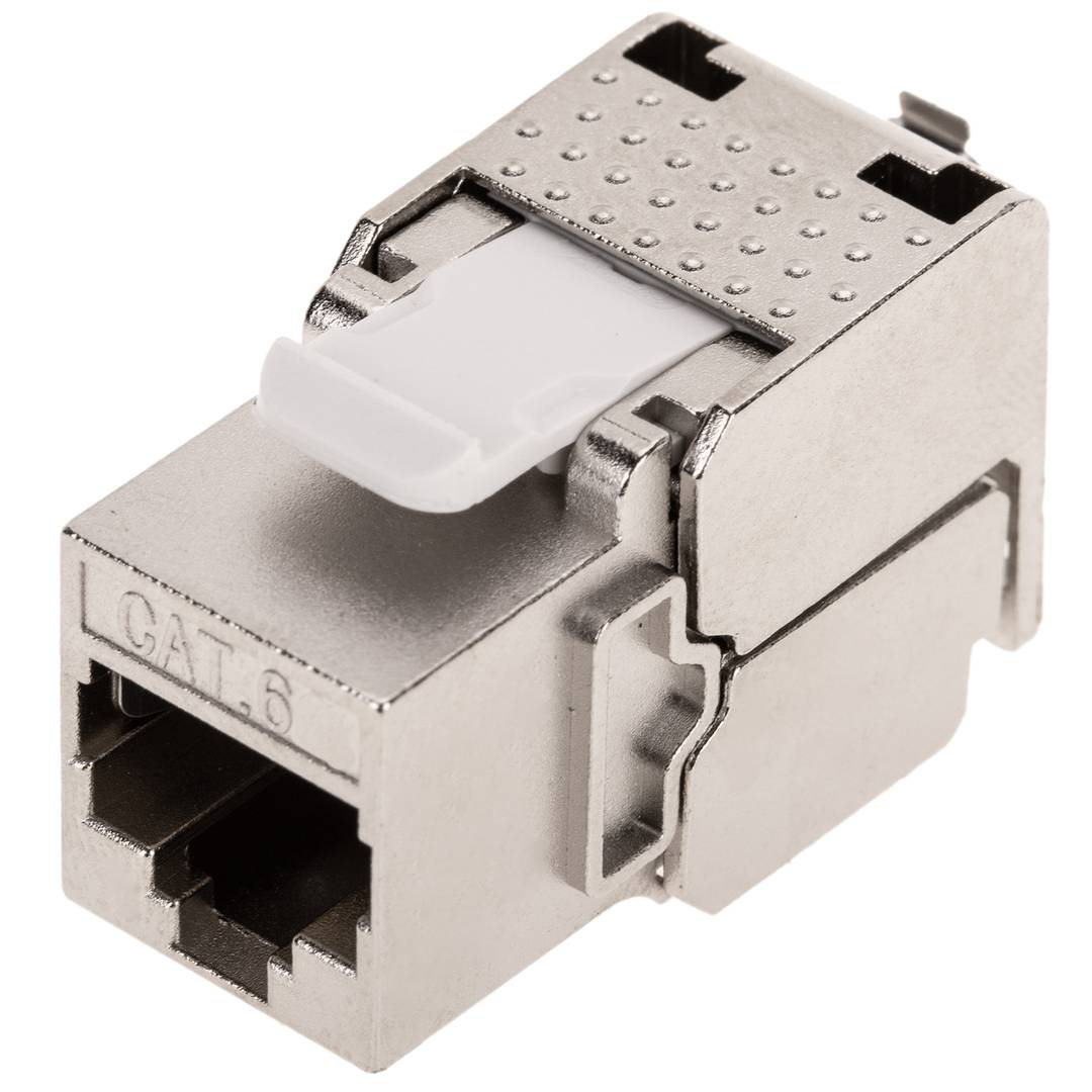 Keyston RJ45 female TB110 Cat. 6 FTP pack of 6 units