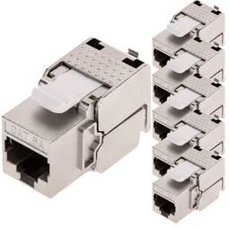 RJ45 prise femelle/prise femelle insert, SNAP-In, Cat.6A stp