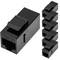 Coupleur Keystone RJ45 femelle vers femelle Cat.6 UTP pack de 6 unités