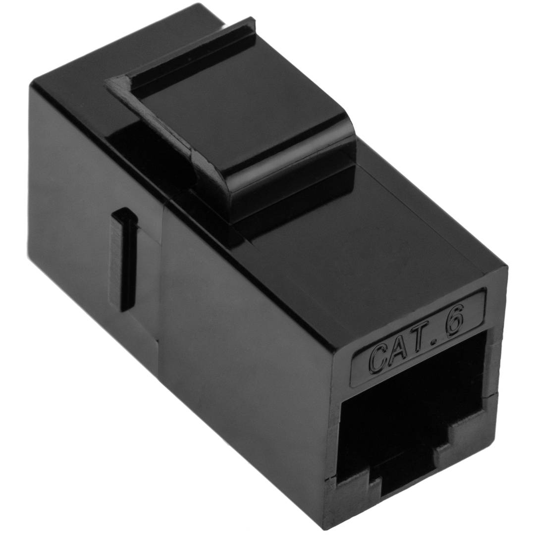 Coupleur Keystone RJ45 femelle vers femelle Cat.6 UTP pack de 6 unités