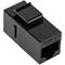 Coupleur Keystone RJ45 femelle vers femelle Cat.6 UTP pack de 6 unités
