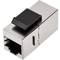 Acoplador Keystone RJ45 hembra a hembra Cat. 6 FTP pack de 6 unidades