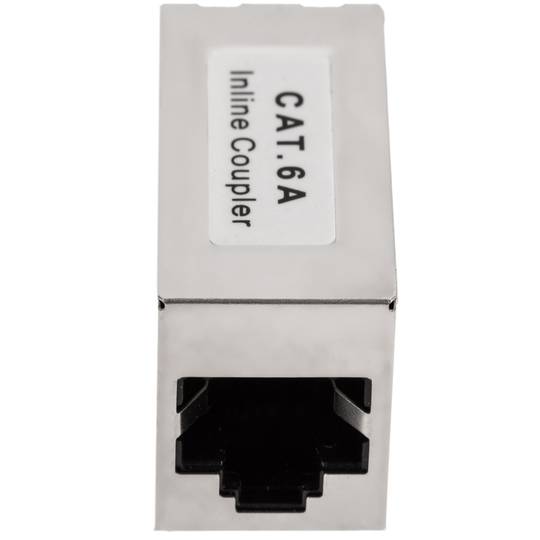 Acoplador Keystone RJ45 hembra a hembra Cat. 6a FTP pack de 6 unidades