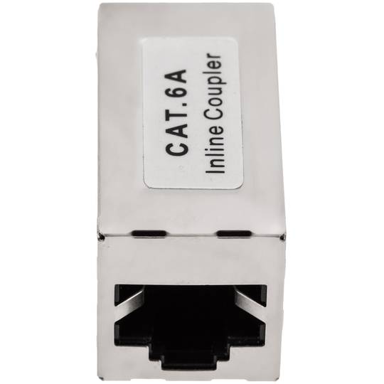Acoplador Keystone RJ45 hembra a hembra Cat. 6a FTP pack de 6 unidades
