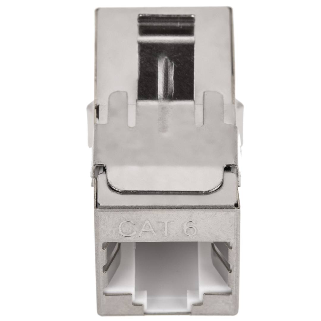 Acoblador Keystone RJ45 femella a femella Cat. 6 FTP pack de 6 unitats