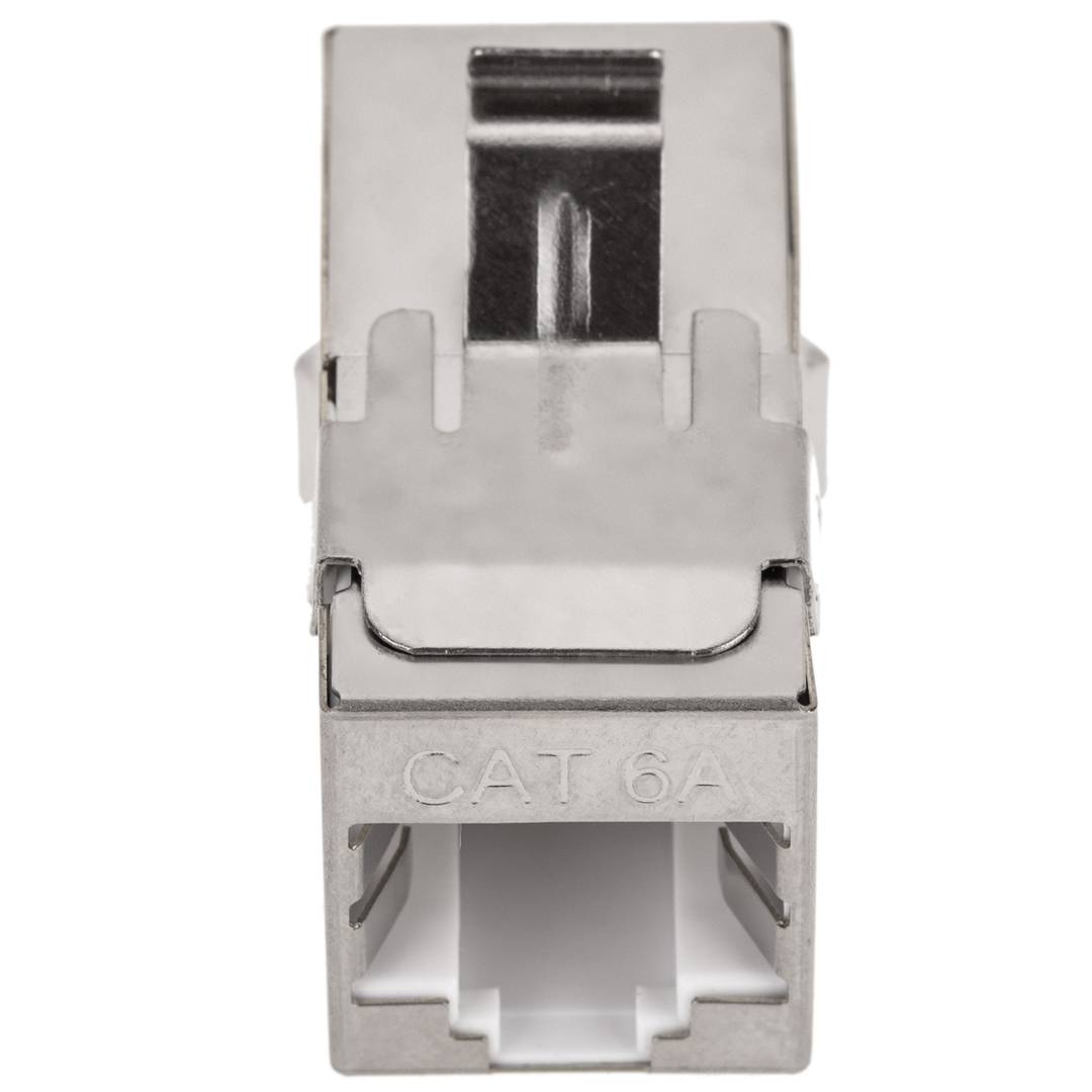 Accoppiatore Keystone RJ45 femmina-femmina Cat. 5e UTP confezione