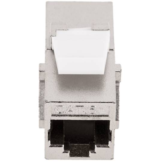 Złącze Keystone RJ45 żeńskie do żeńskiego kat. 6 FTP w opakowaniu po 6 sztuk