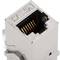 Coupleur Keystone RJ45 femelle vers femelle Cat.6a FTP pack de 6 unités