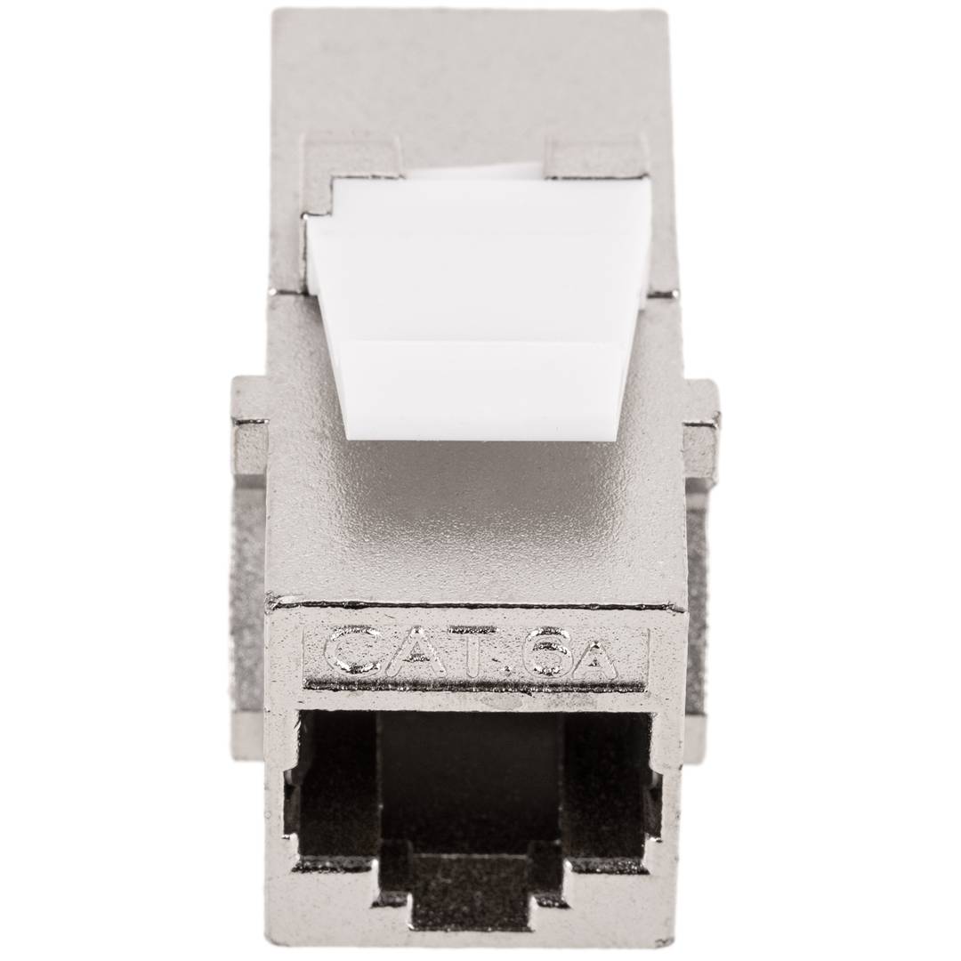 Coupleur Keystone RJ45 femelle vers femelle Cat.6a FTP pack de 6 unités