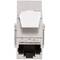 Coupleur Keystone RJ45 femelle vers femelle Cat.6a FTP pack de 6 unités