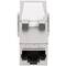 Coupleur Keystone RJ45 femelle vers femelle Cat.6a FTP pack de 6 unités