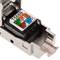 FTP Cat.6 RJ45 connector male automatic crimping pack 6 units