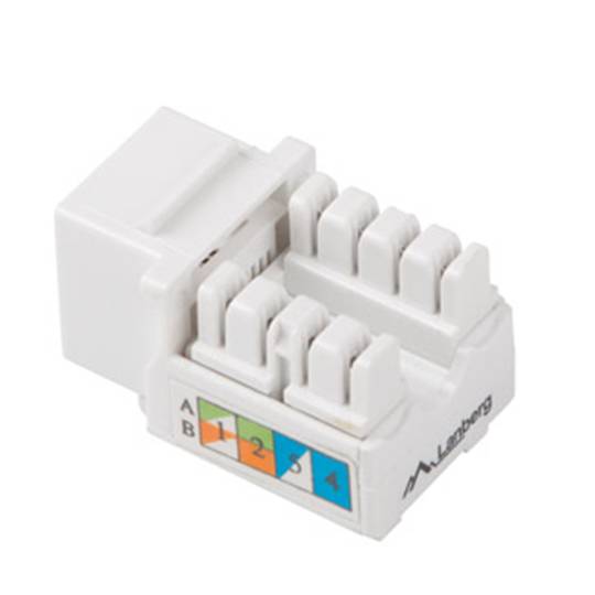 Lanberg Cat.5E UTP Female 90 Degree RJ45 Keystone