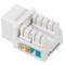 Lanberg Cat.6 UTP femmina 90 gradi RJ45 Keystone