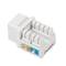 Lanberg Cat.6 UTP femmina 90 gradi RJ45 Keystone