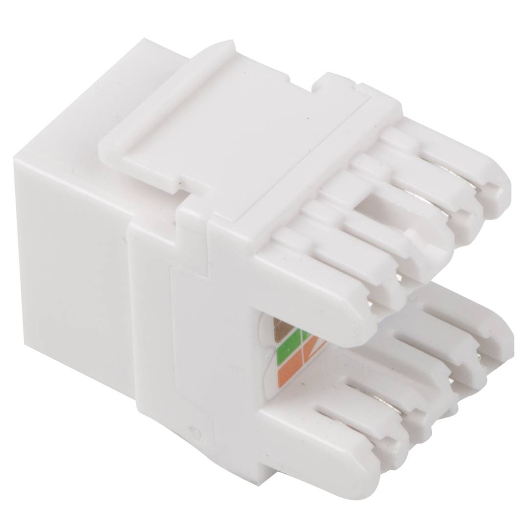 Lanberg Cat.6 UTP femmina 180 gradi Keystone RJ45