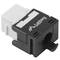 Lanberg KSUA-2000 female to female LSA connection in black and white with RJ-45 Flat