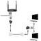 Conector RJ45 duplo em linha Lanberg ADS-RJ45-2RJ45-OS