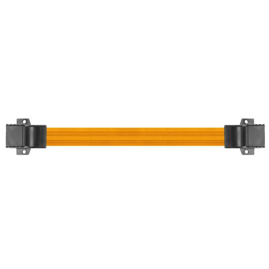 Acoplador en línea Lanberg RJ45 para ventana 17 cm naranja ADS-RJ45-RJ45-245