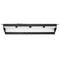 Patchpanel mit 24 RJ45 Cat.6A UTP 1U schwarz mit Kamm