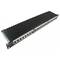 Patch panel rack 24 RJ45 Cat.6 FTP 1U nero