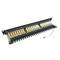 Patch panel rack 24 RJ45 Cat.6 FTP 1U nero