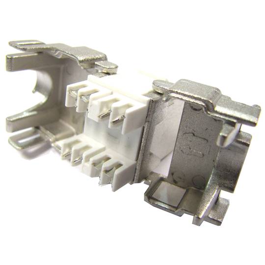Keystone RJ45 żeńskie do TB110 Cat.6 STP bez narzędzi