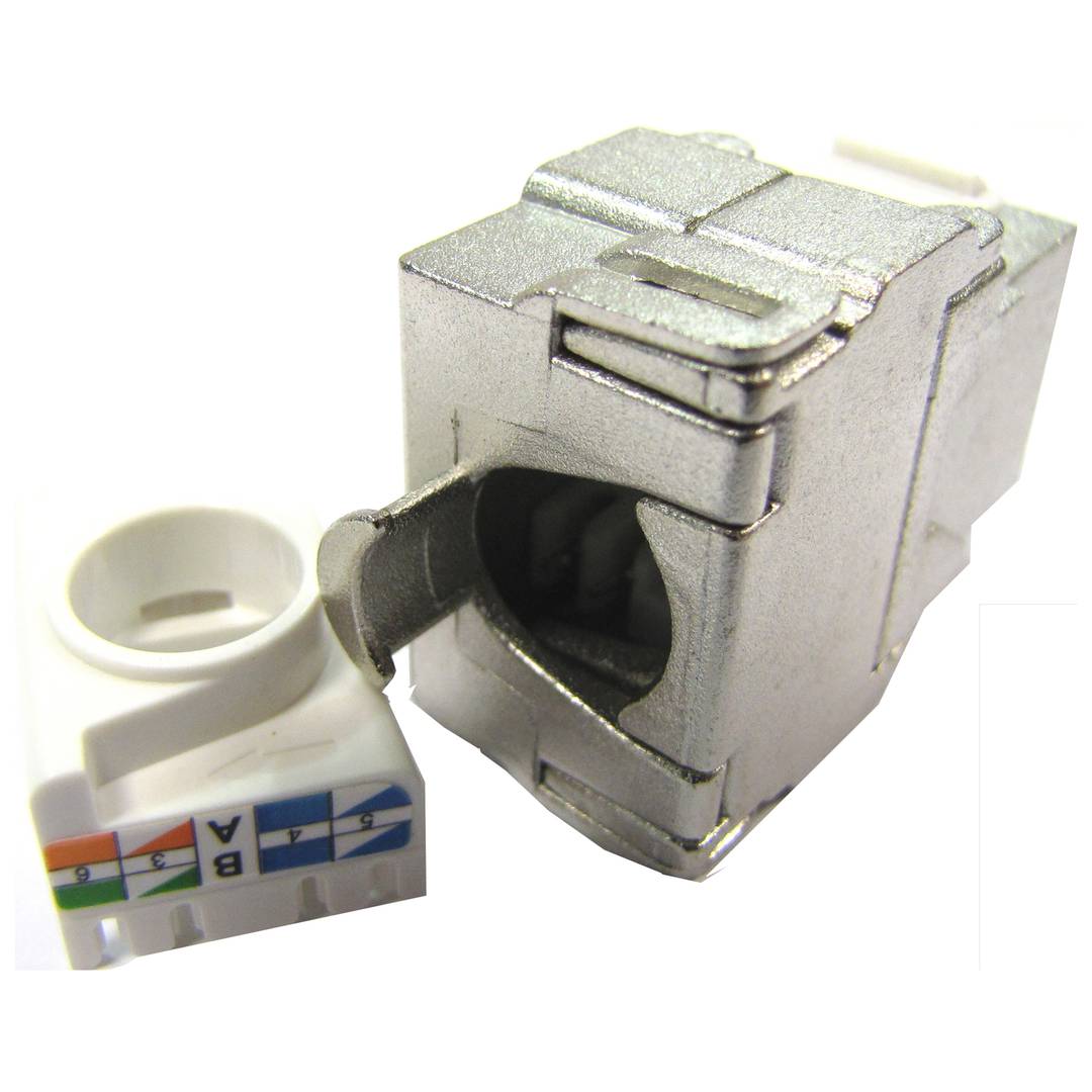 Keystone RJ45 żeńskie do TB110 Cat.6 STP bez narzędzi