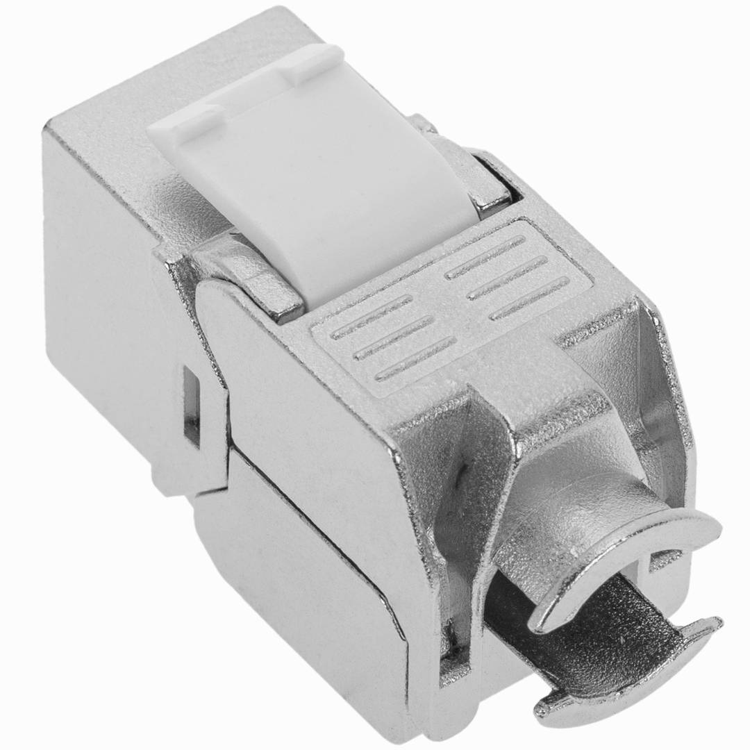Módulo Keystone RJ45 Cat.8.1 STP sem ferramentas
