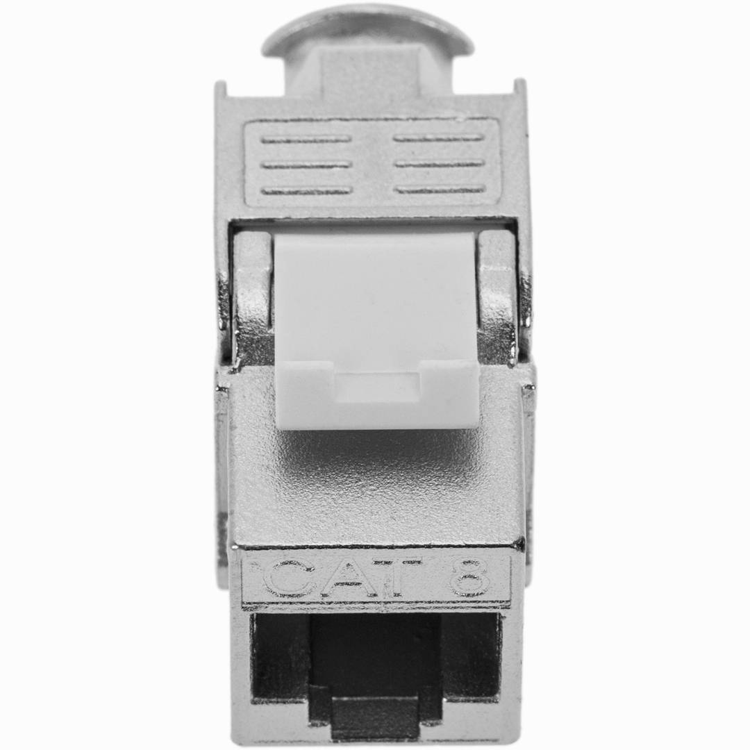 Módulo Keystone RJ45 Cat.8.1 STP sem ferramentas