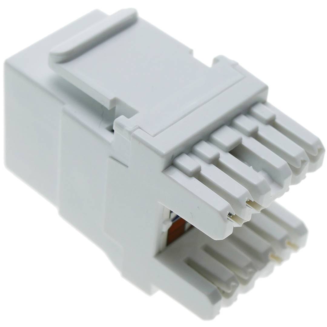 Keystone RJ45 Fêmea para TB110 (UTP Cat6 White)