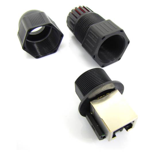 Keystone RJ45 femella a RJ45 femella Cat.6 UTP amb protecció IP68