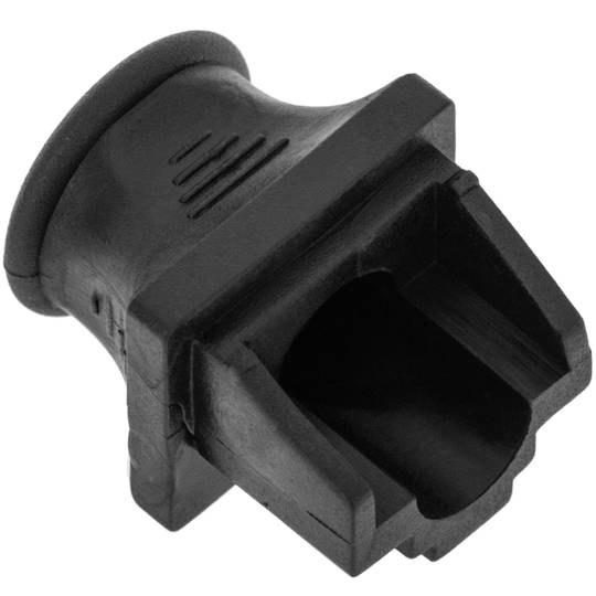 Protector Connector RJ45 Negre per a connectors femella