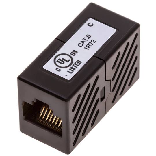 Kabelmuffe UTP -Kategorie 6 RJ45 weiblich zu RJ45 weiblich