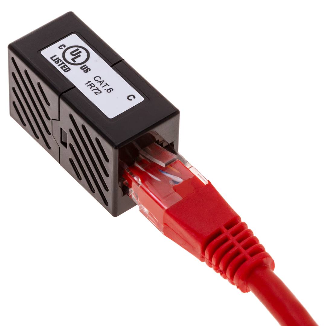 Kabelmuffe UTP -Kategorie 6 RJ45 weiblich zu RJ45 weiblich