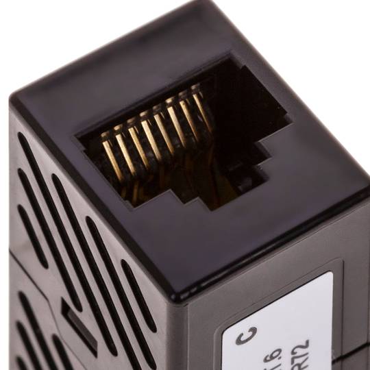 Kabelmuffe UTP -Kategorie 6 RJ45 weiblich zu RJ45 weiblich