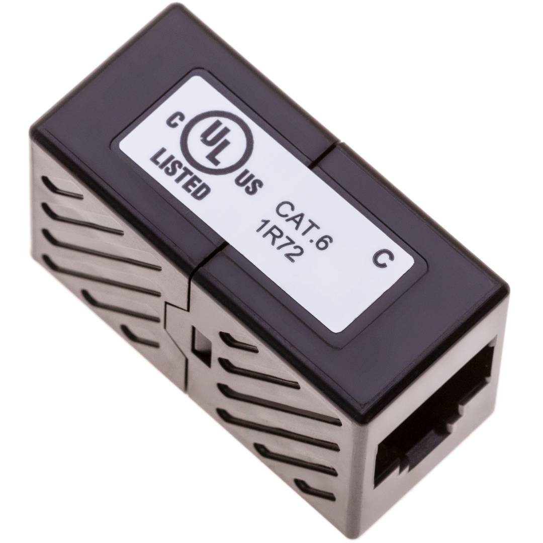 Kabelmuffe UTP -Kategorie 6 RJ45 weiblich zu RJ45 weiblich