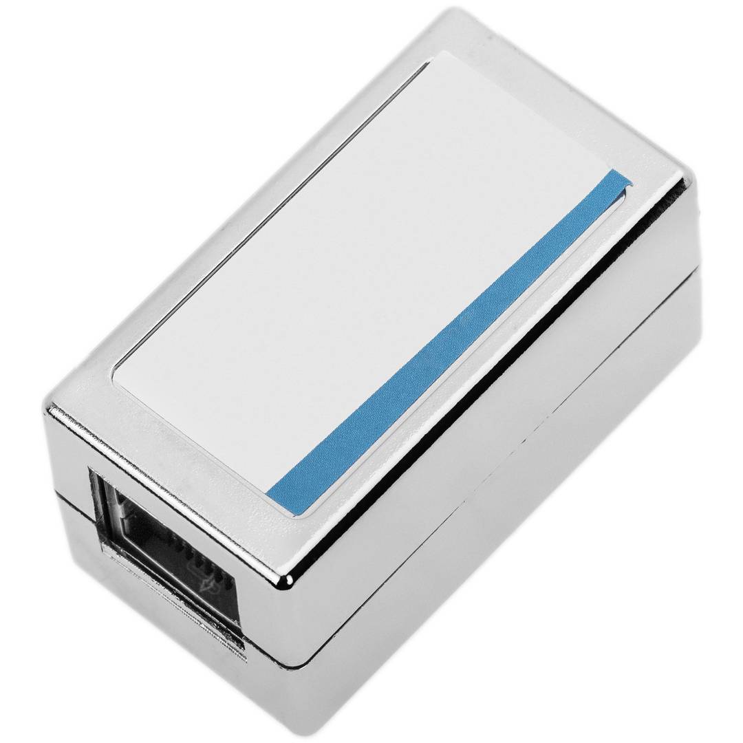 Cable coupler FTP category 6 RJ45 female to RJ45 female