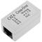 Cable coupler UTP category 6 RJ45 female to RJ45 female crossover
