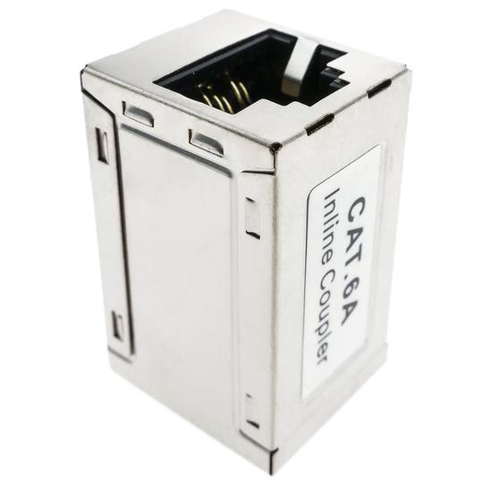 Accoppiatore di cavi Categoria FTP 6A femmina RJ45 alla femmina RJ45