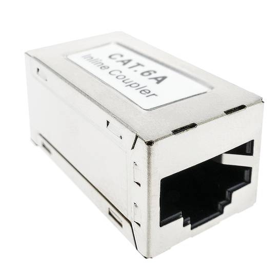 Accoppiatore di cavi Categoria FTP 6A femmina RJ45 alla femmina RJ45