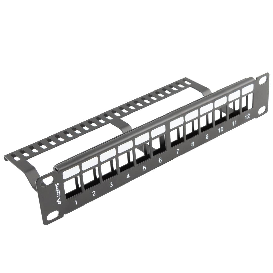 Configureerbaar patchpaneel voor keystone 10
