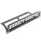 Configureerbaar patchpaneel voor keystone 10