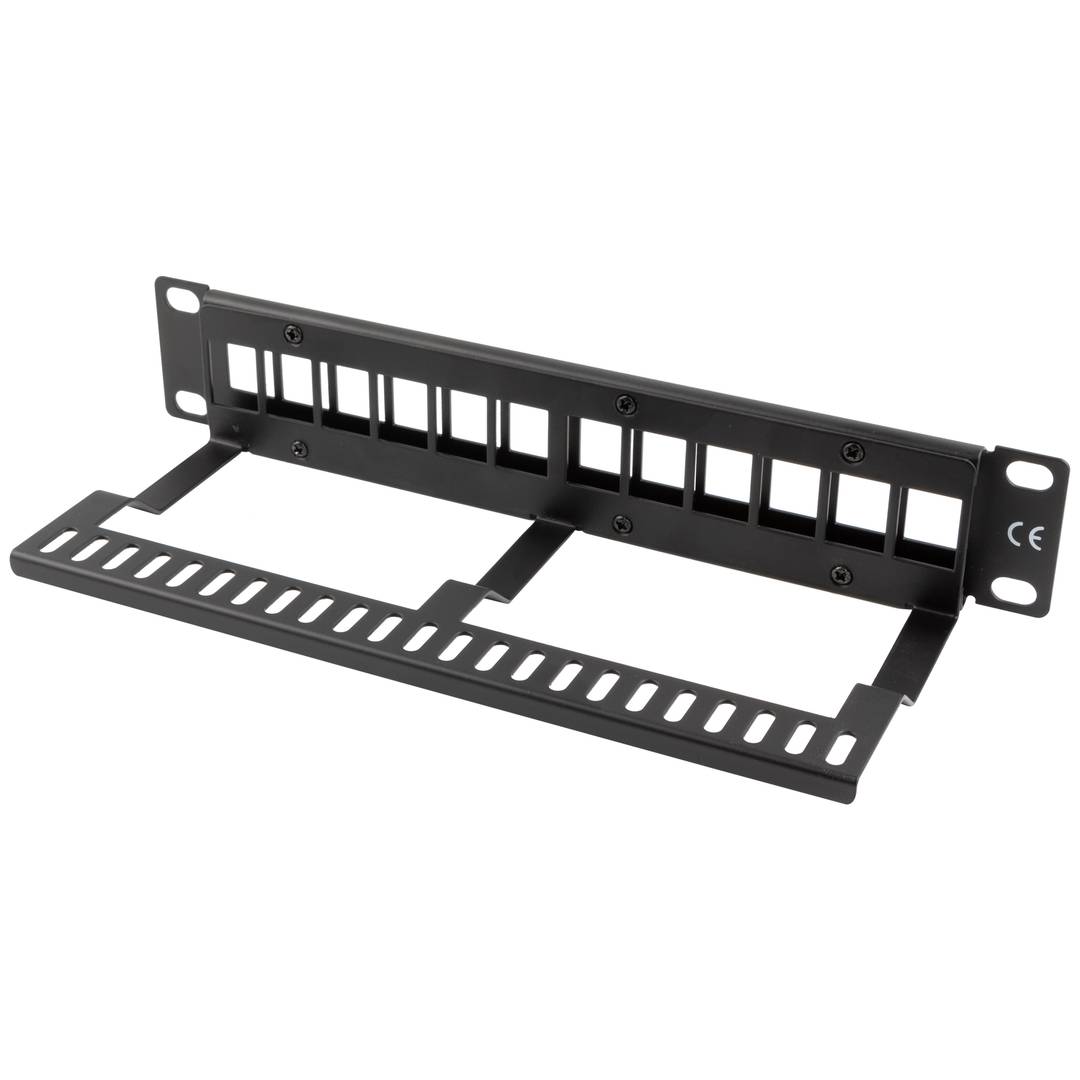Configureerbaar patchpaneel voor keystone 10