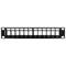 Configureerbaar patchpaneel voor keystone 10