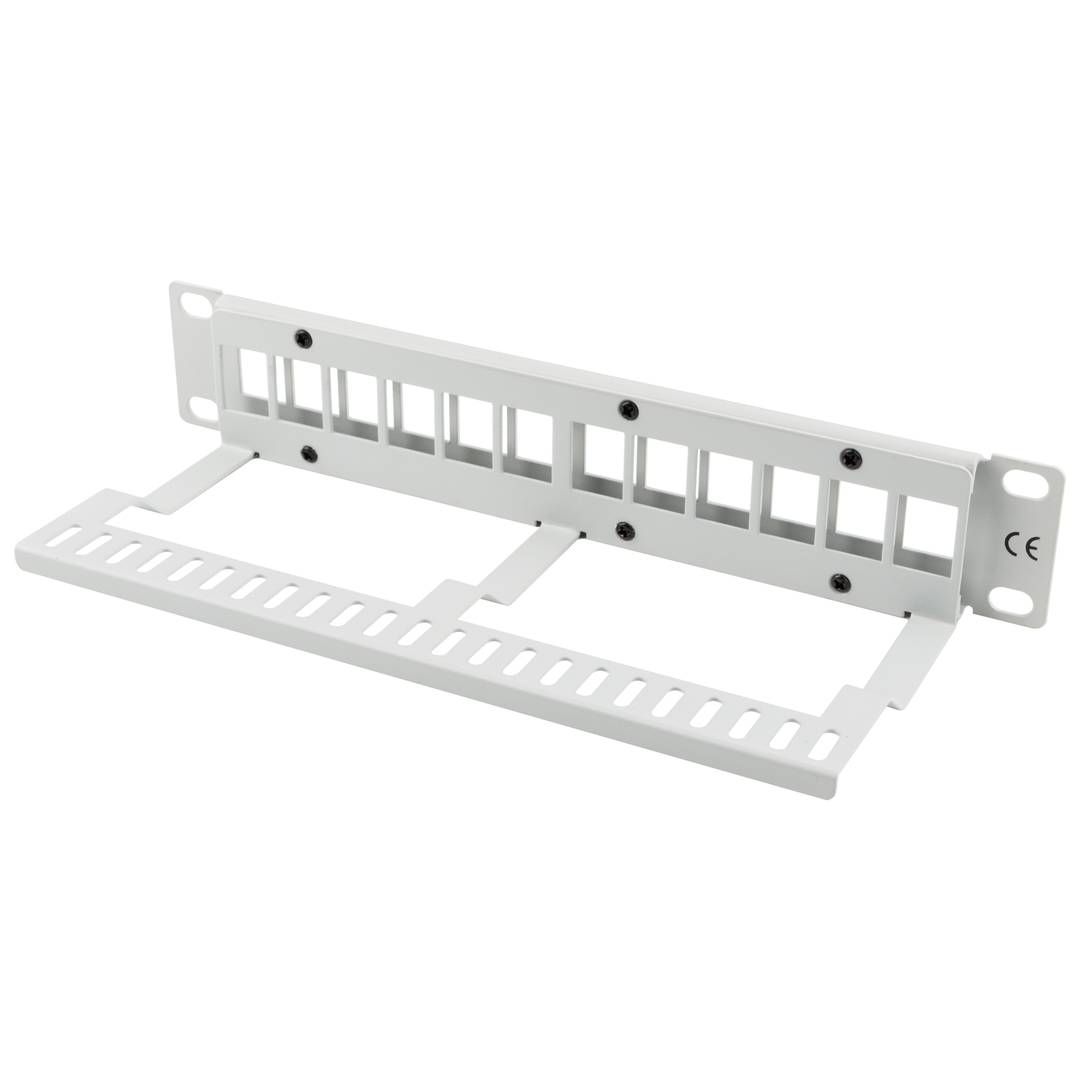 Panneau de brassage configurable pour keystone 10