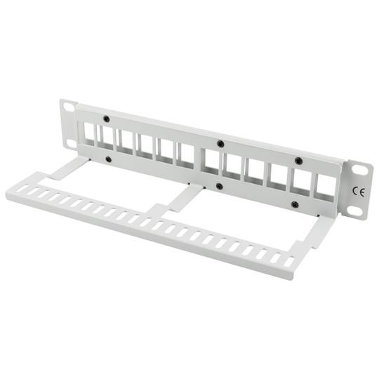 Panneau de brassage configurable pour keystone 10