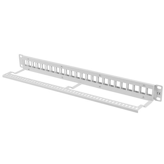 Patch panel configurável para keystone 19